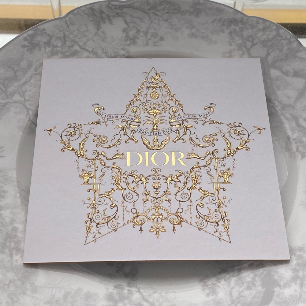 DIOR Souvenir Holiday Card